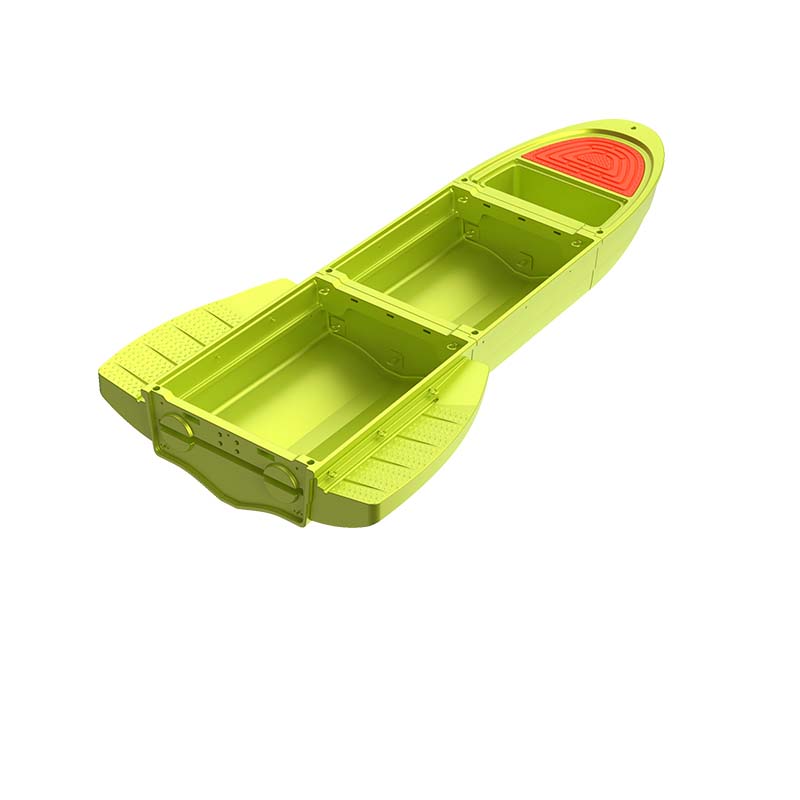 B1 Pontoon Boat ,  with Fish Tank for Hunting, Fishing, Rescuing and Touring (Grey)