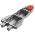 B1-GT Pontoon Boat ,  more stable(Gray)