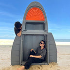 B1 Pontoon Boat ,  with Fish Tank for Hunting, Fishing, Rescuing and Touring (Grey)