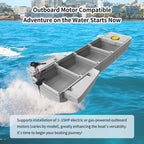 Artigree Fishing Boat, P1 Boat Fits in Sedan  (Air Grey)