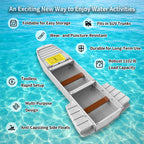 Artigree Fishing Boat, P1 Boat Fits in SUV Trunk  (Pro Grey)