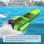 Artigree Fishing Boat, P1 Boat Fits in SUV Trunk  (Pro Green)