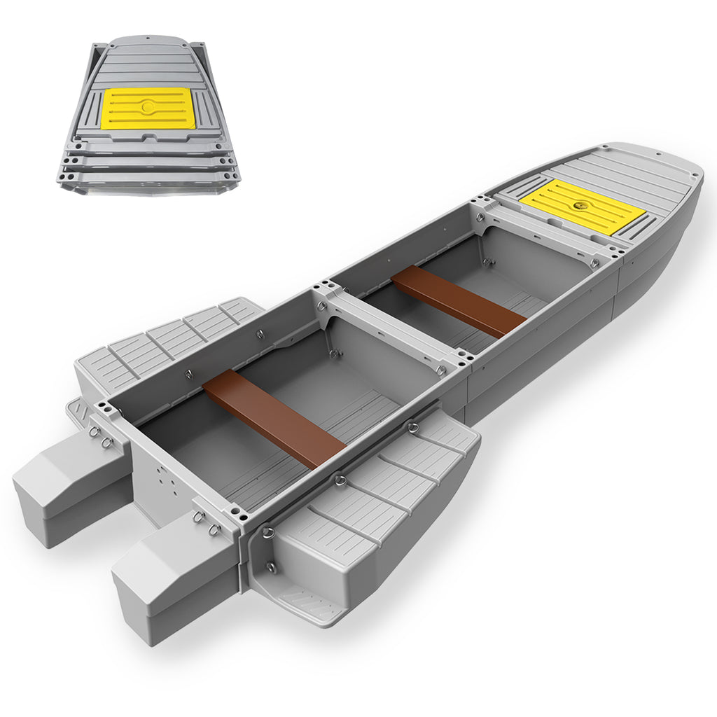 Artigree Fishing Boat, P1 Boat Fits in Suv (Pro Max Grey)